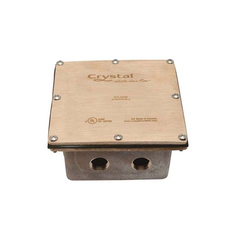 brass underwater single gang junction box|EBJ Series .